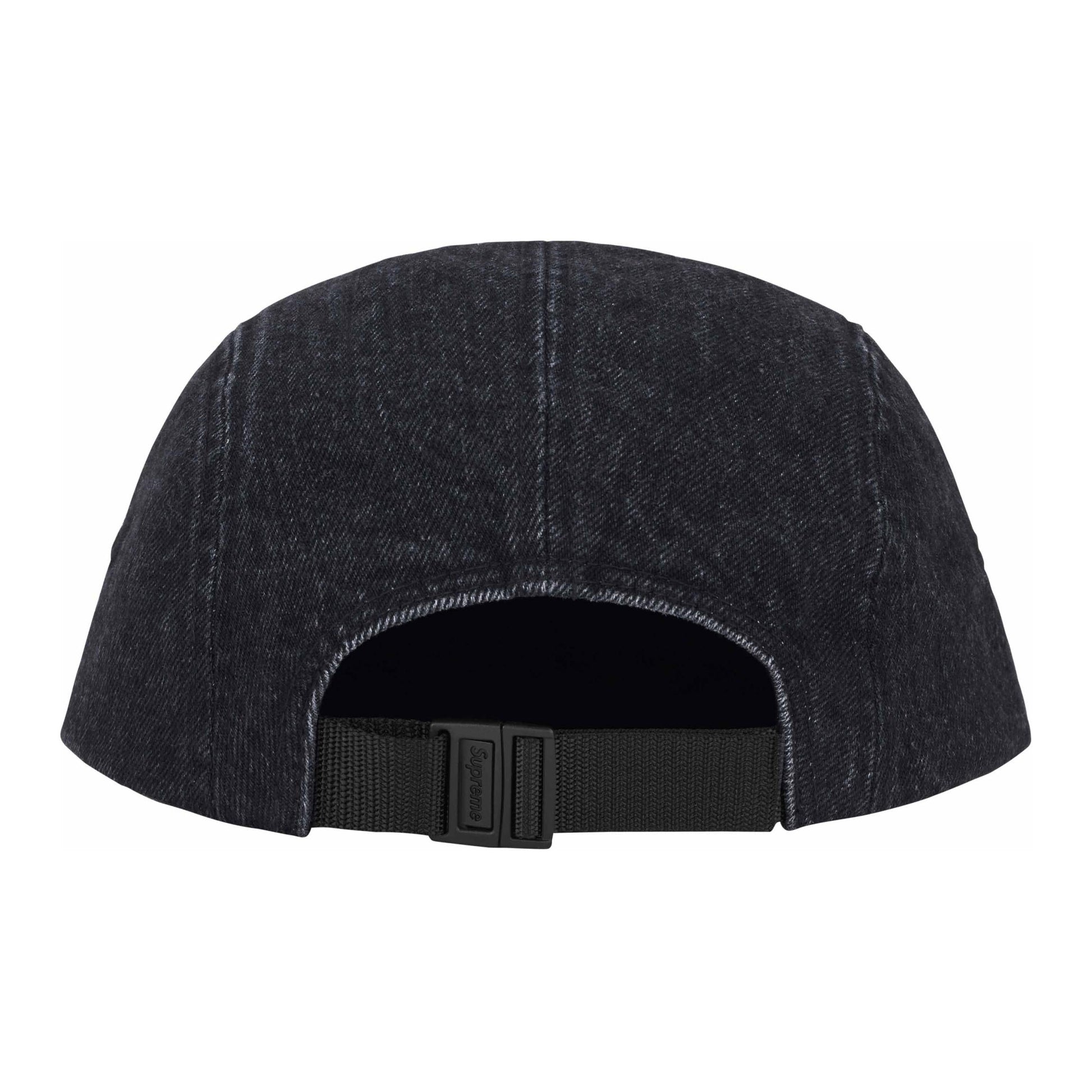 Supreme Denim Camp Cap SS24 'Black' SUP-SS24-2581