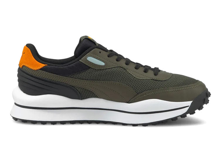(WMNS) PUMA Style Rider Cyborg Low-Top Running Shoes Green 368848-02