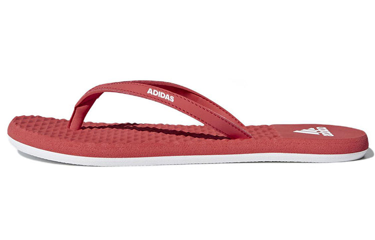 (WMNS) adidas Eezay Soft Thong Sandals Casual Sports Slippers Red CP9874