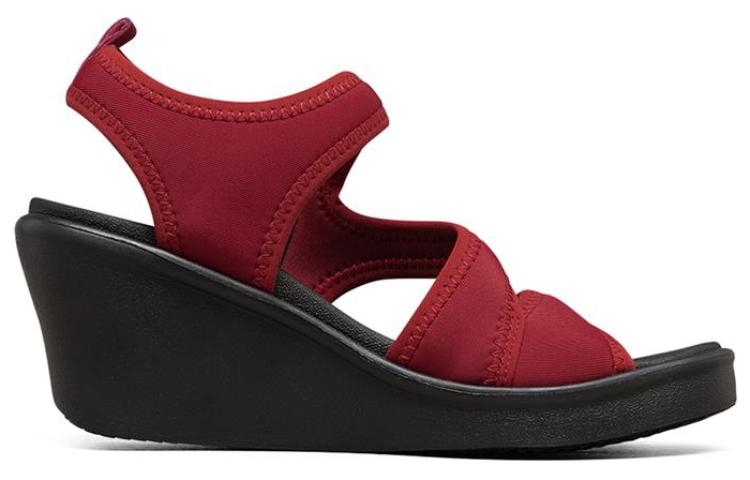 (WMNS) Skechers Meditation Sandals 'Red' 33213-RED