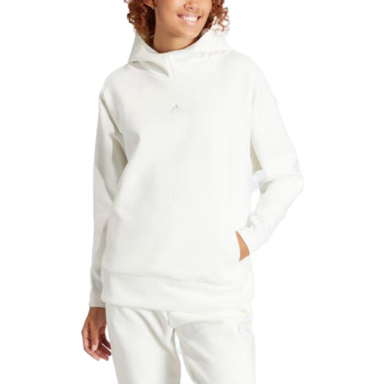 (WMNS) adidas ZNE Made to be Remade Overhead Hoodie 'White' HZ2865