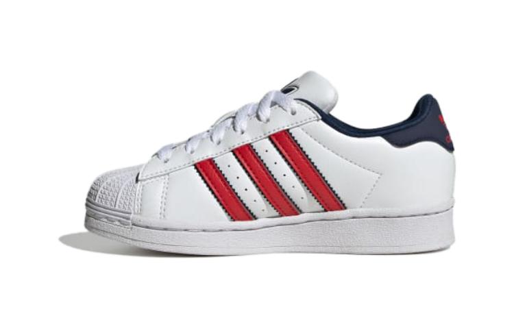 (PS) adidas Superstar 'White Scarlet Indigo' IG0255