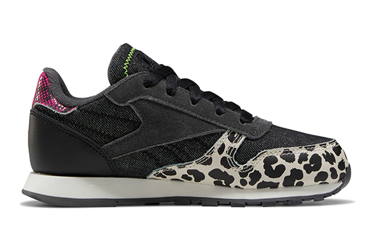 Reebok Classic Leather Running Shoes K Black Q46340