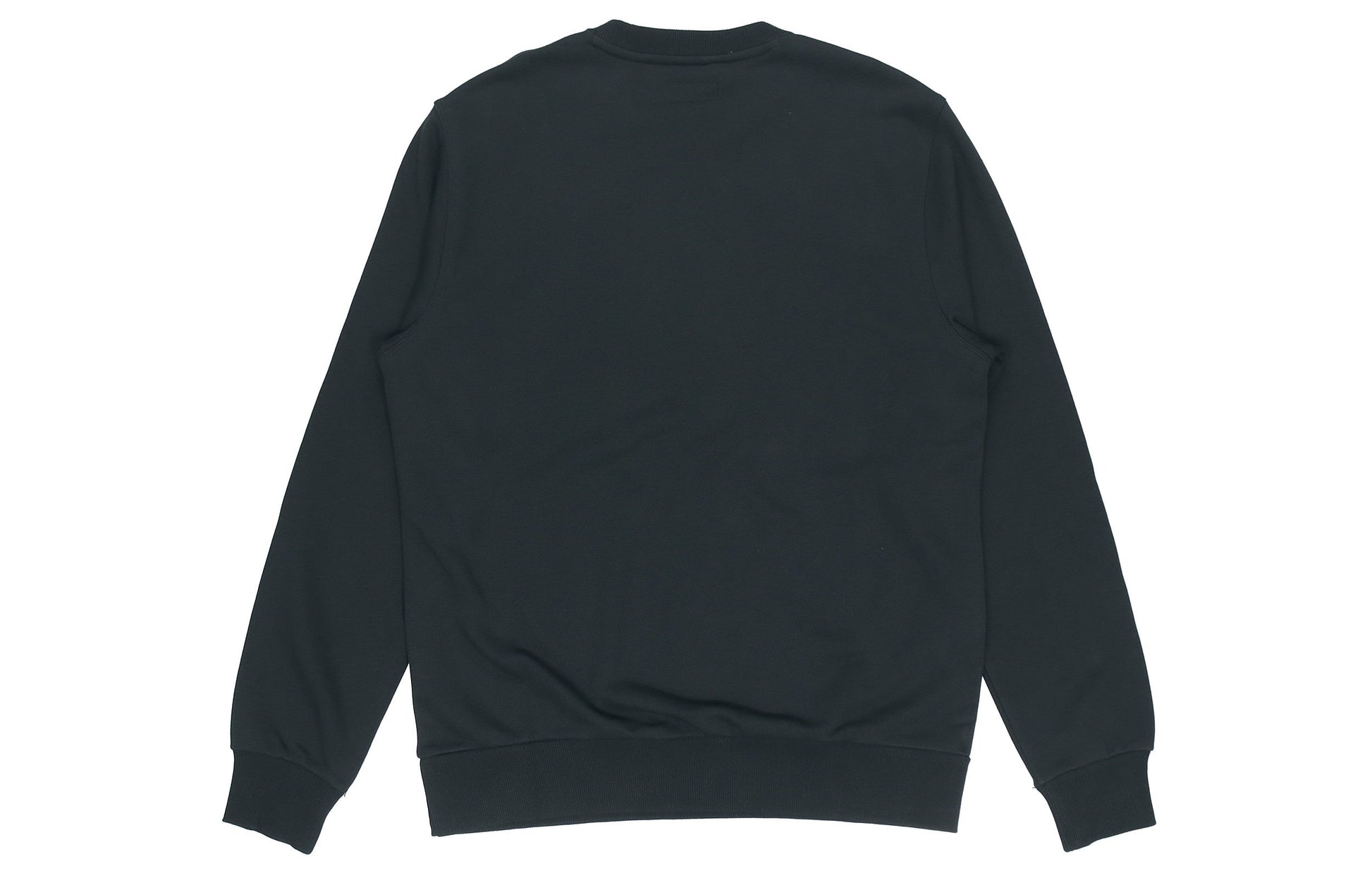 Men's Converse Casual Sports Logo Round Neck Pullover Dark Black 10020345-A01