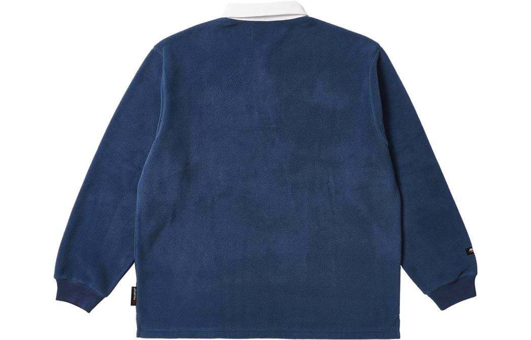 Palace Fw23 Polartec Rugby Polo Shirt 'Navy' P25ES064