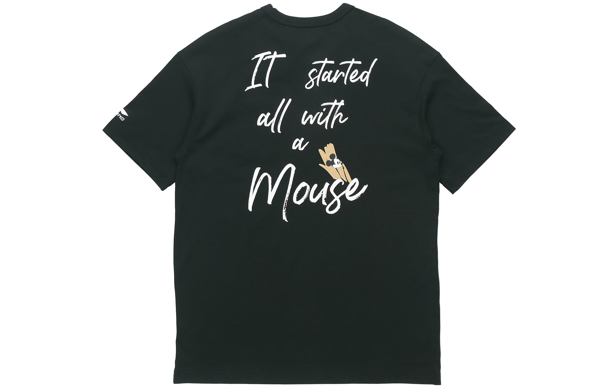 Li-Ning x Disney Loose Short Sleeve Black AHSQ517-1