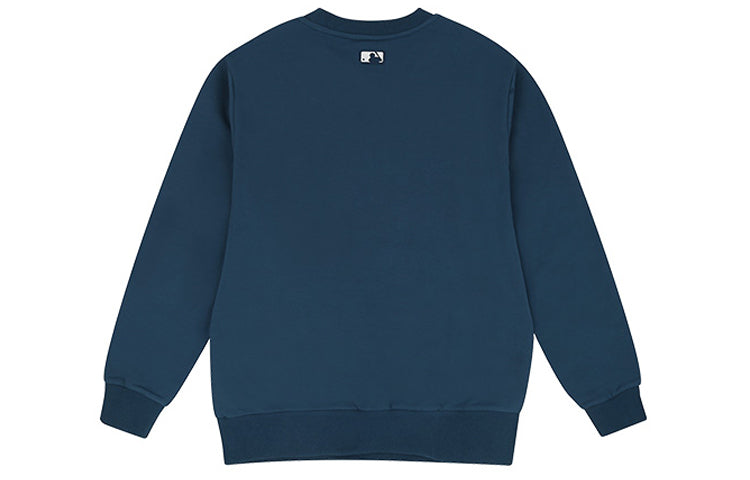 MLB Unisex Embroidery Round-neck Sweatshirt Blue 31MT01011-50N