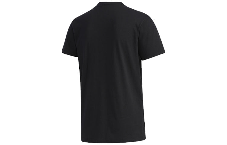 adidas neo Sports Round Neck Short Sleeve Black GJ5645