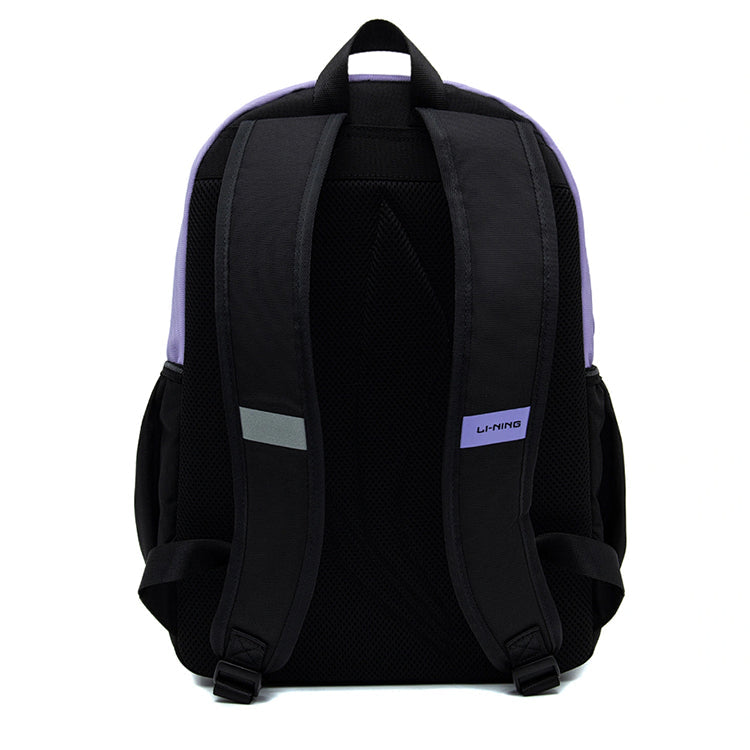 (GS) Li-Ning Reflective Graphic Backpack Large 'Purple' YBST009-3