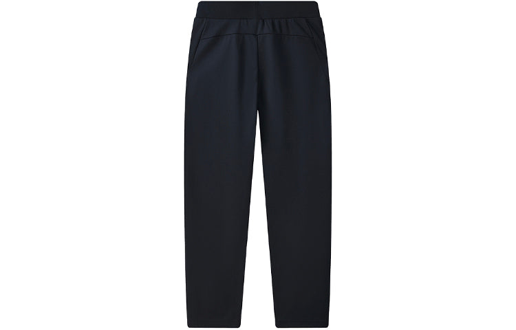 FILA Logo Pattern Straight Casual Sports Pants Navy Blue F11M122607F-NV