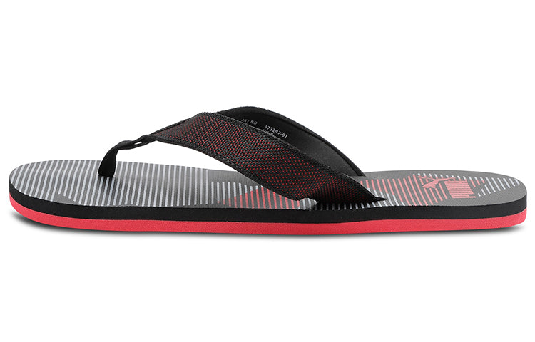 PUMA Beatbox Sandals Black/Red 373297-02