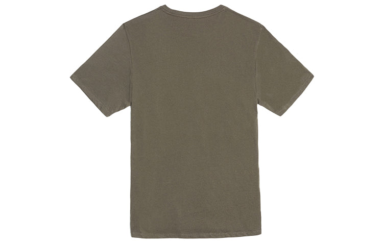 Timberland Printing Casual Round Neck Short Sleeve Couple Style Green A2AJ1-Z28