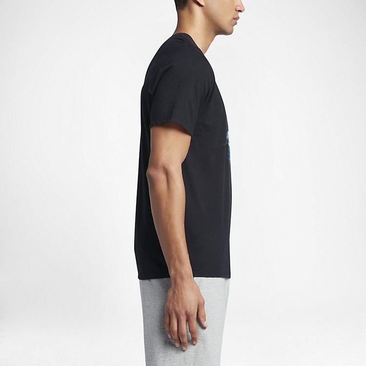 Apparel s Men Air Jordan AJ13 Black Cat T-Sh 833952-010