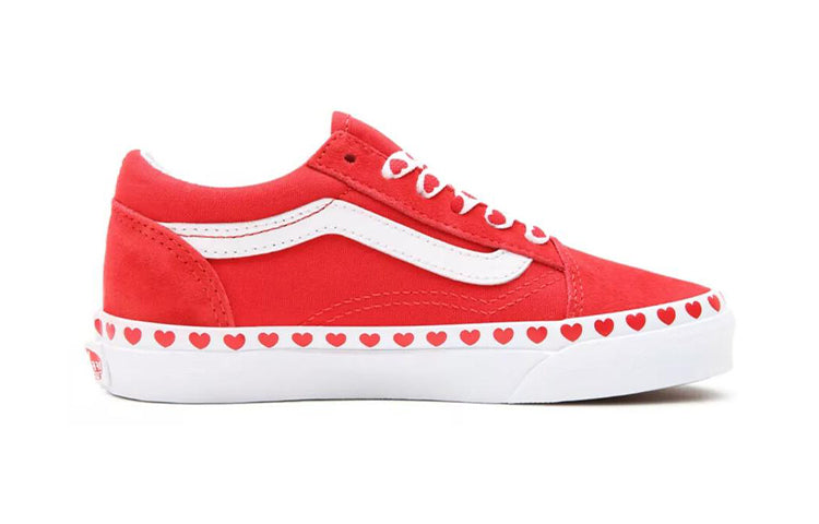(PS) Vans Old Skool 'White Red' VN0A4BUU30V