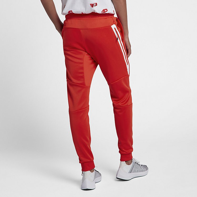 Nike Sportswear Tech Icon Knit Pants 'Habanero Red' AQ0831-634