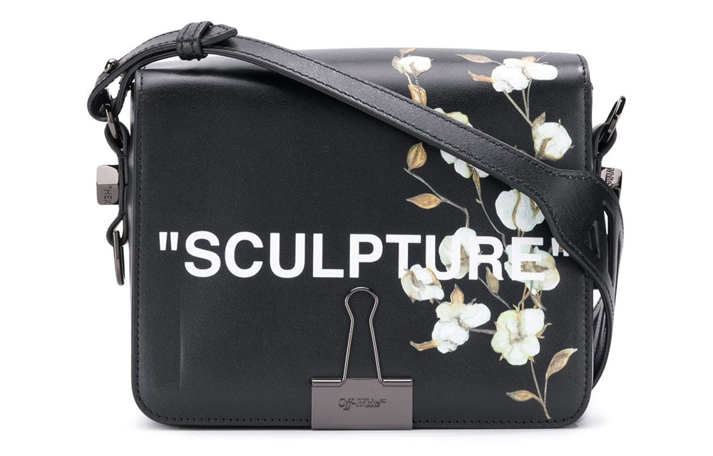 (WMNS) Off-White General Sculpture Single-Shoulder Bag 'Black' OWNA011R197790851001