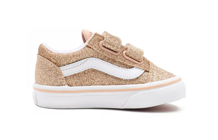 (TD) Vans Old Skool V 'Amberlight Glitter' VN000D3Y9AE