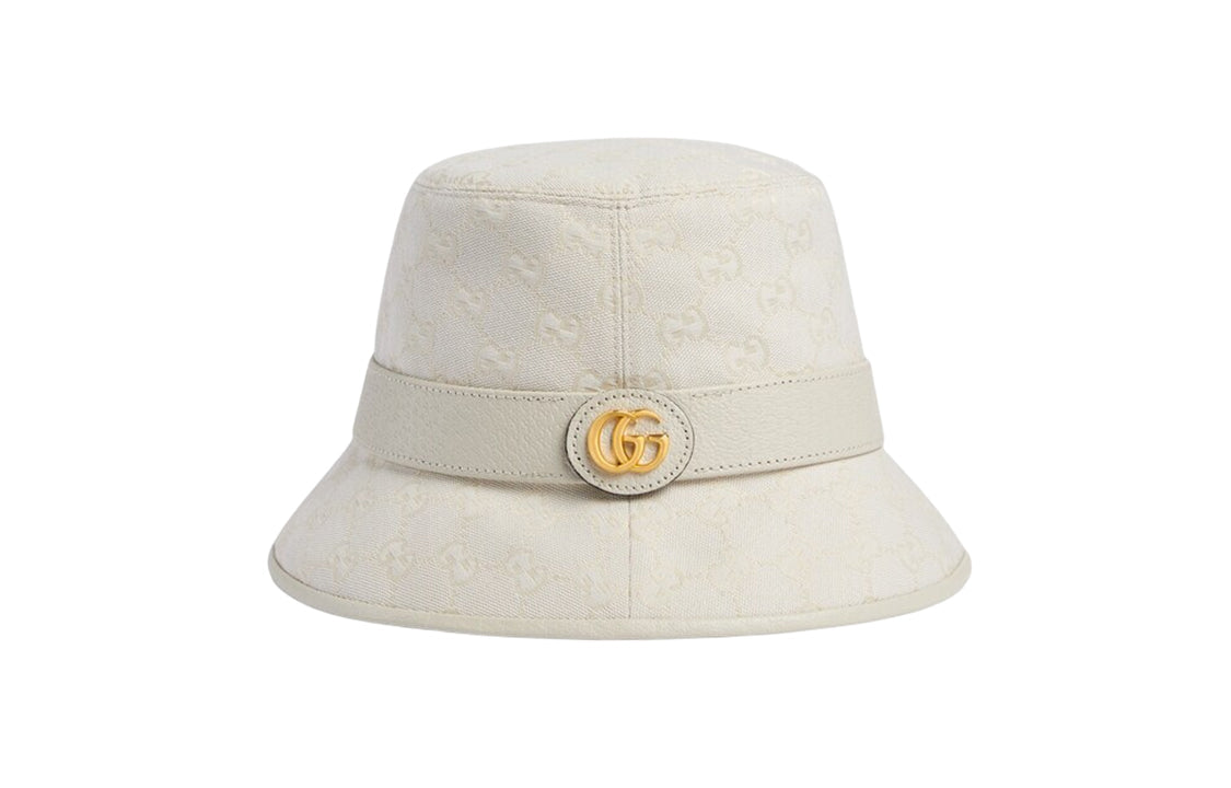 (WMNS) Gucci GG Canvas Bucket Hat 'Ivory' 748476-4HG62-9078