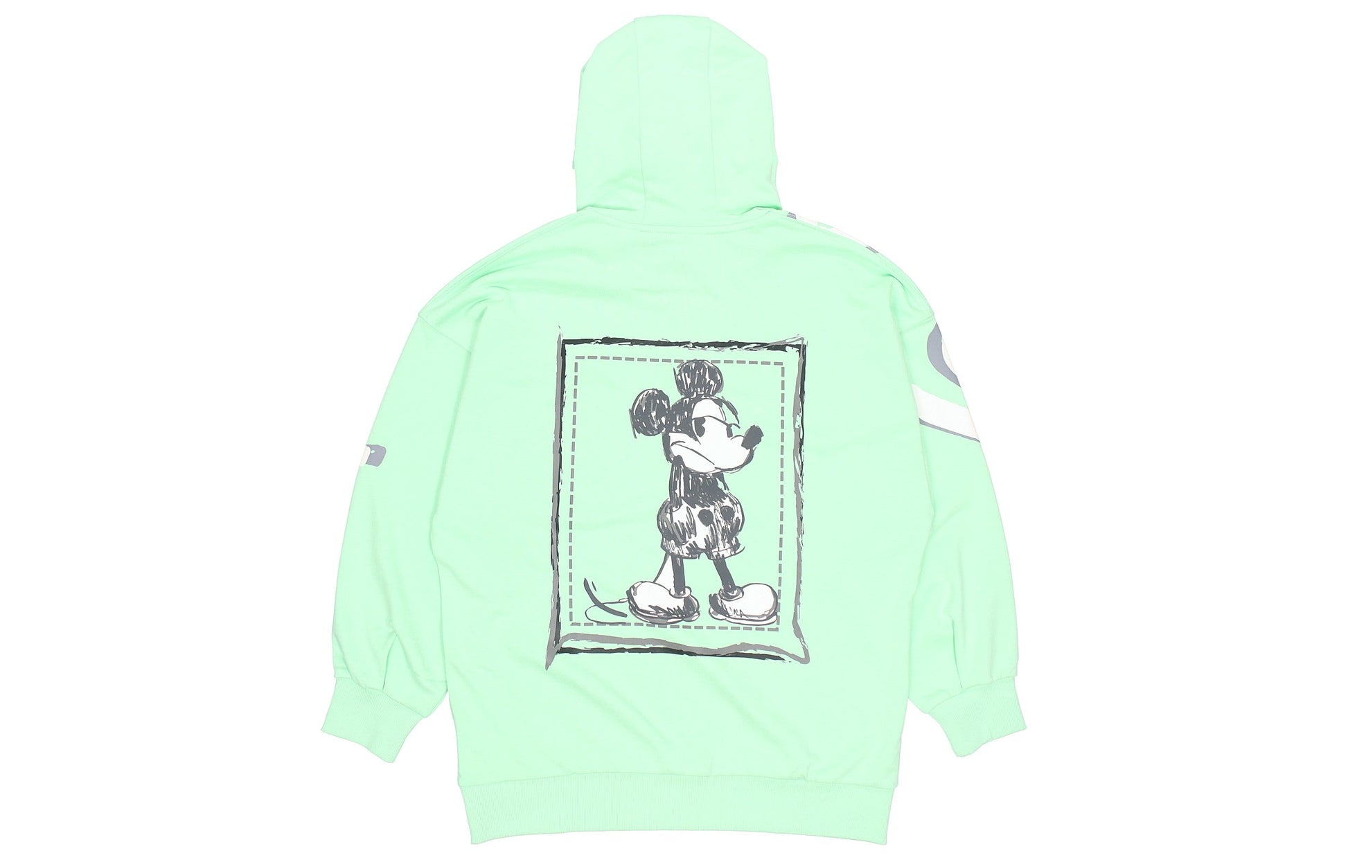 (WMNS) Li-Ning x Disney Mickey Crossover Loose Hoodie 'Mint Green' AWDQ398-4