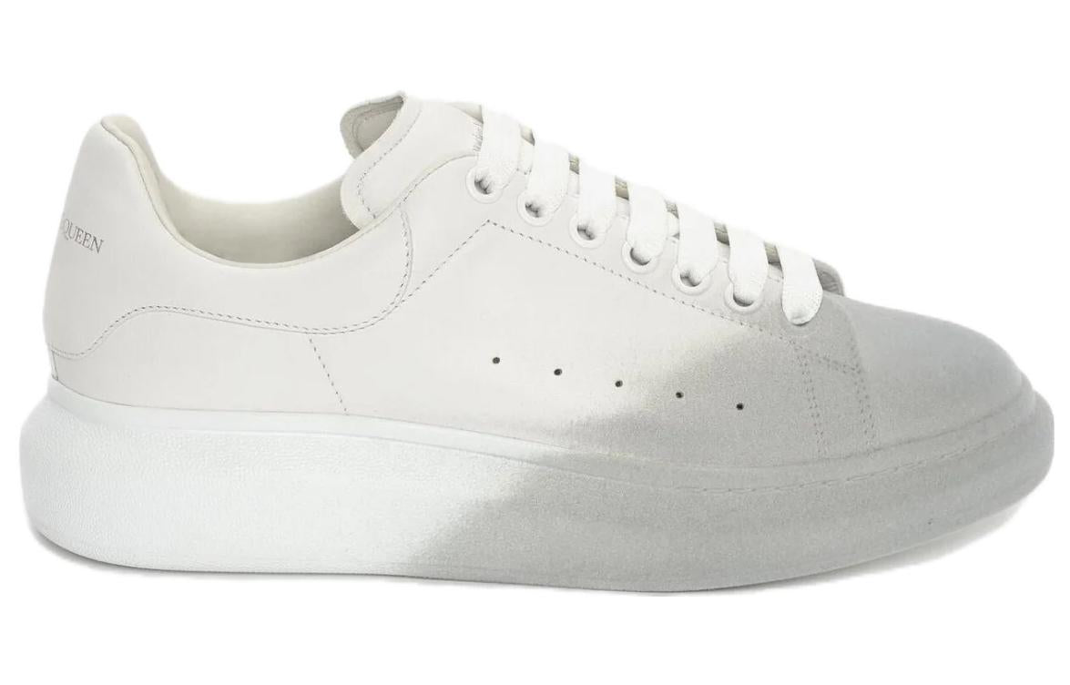 Alexander McQueen Oversized Two-Tone 'White Grey' 575415WHWM29708
