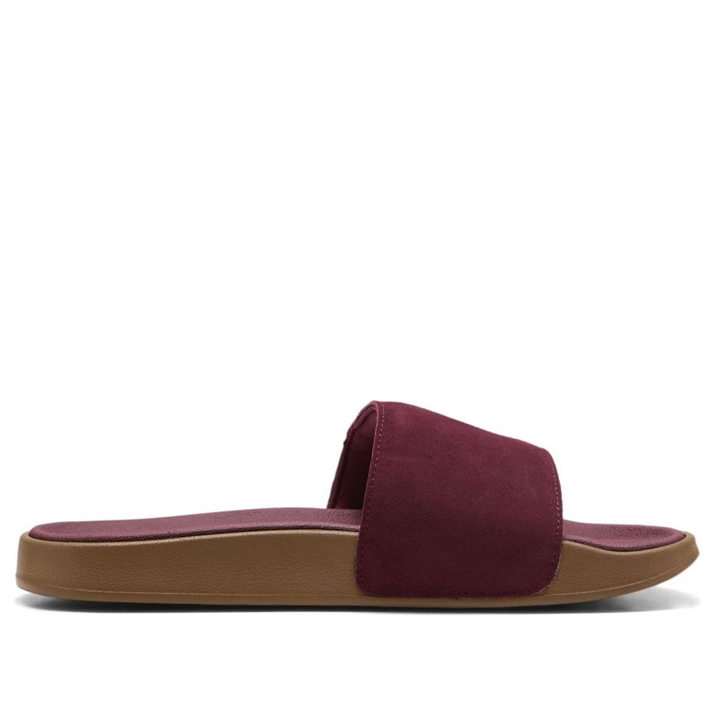 PUMA Leadcat 2.0 Palermo Foil Slides 'Ruby Shimmer' 399041-08