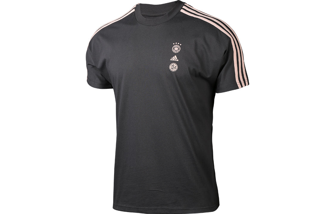 adidas Germany National Team Casual Short Sleeve Black FI1471