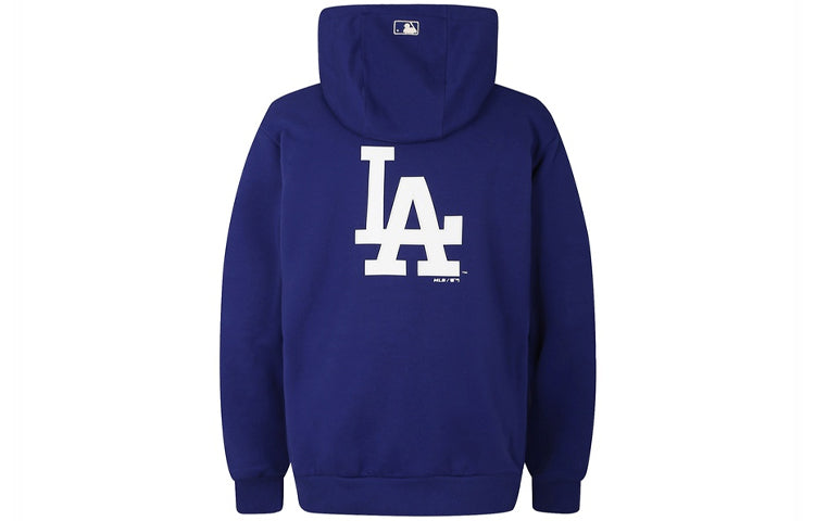 MLB hooded Loose Large LOGO Printing Sports Unisex Blue 31HDR1941-07U