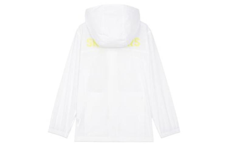 (GS) Skechers Letter Printed Jacket 'White' L221B048