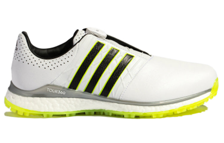 adidas Tour360 XT-SL Boa 2.0 Golf Shoes 'Cloud White Silver Metallic Solar Red' FW5595