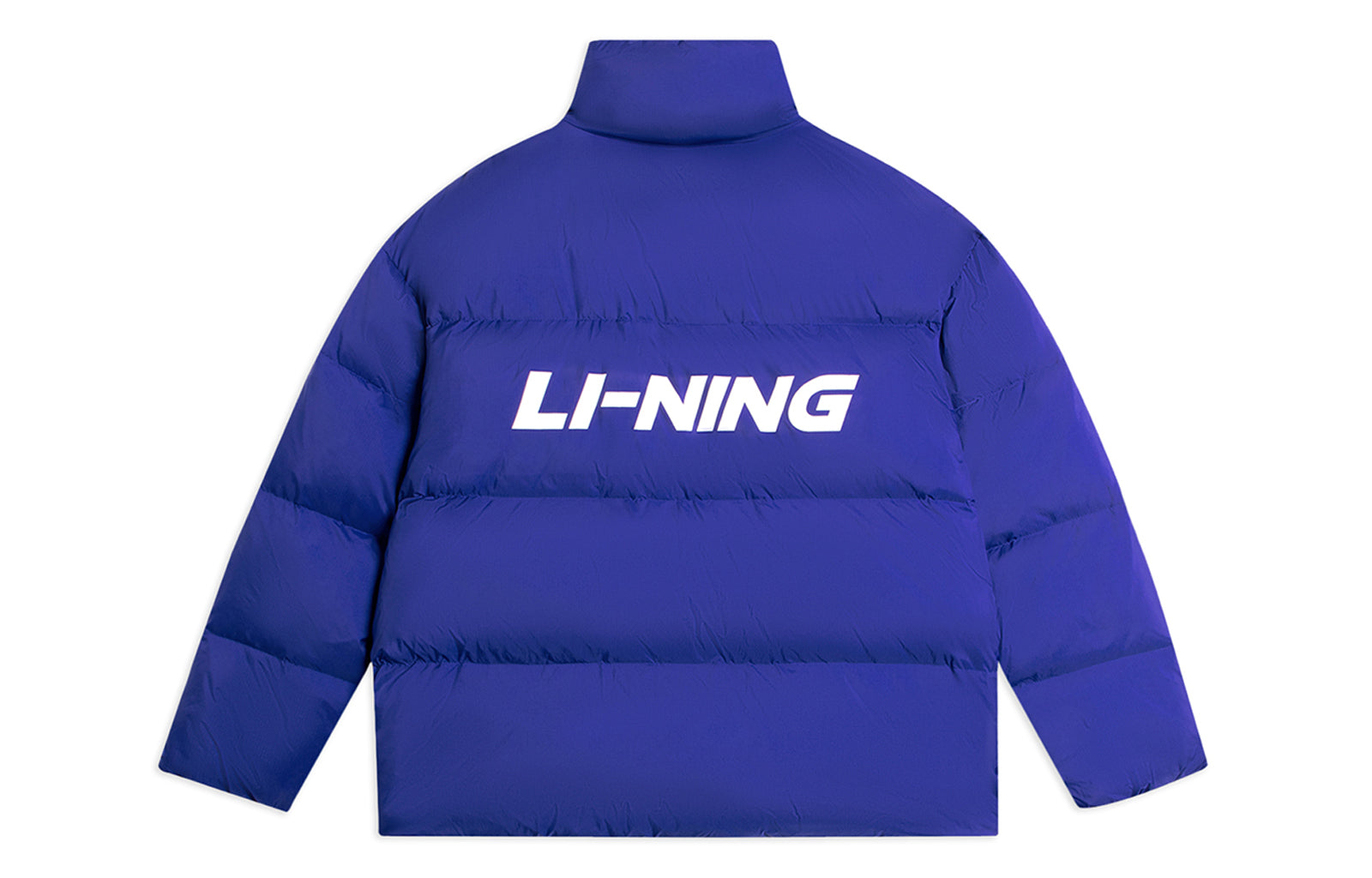 Li-Ning Graphic Short Down Jacket 'Blue' AYMS337-3