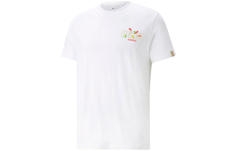 PUMA x HARIBO Unisex Printing Round-neck White 532794-02