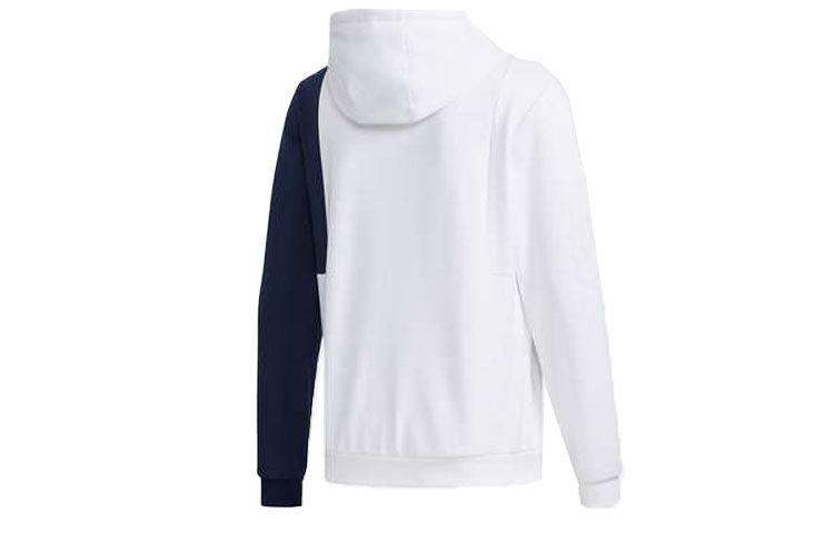 adidas neo Contrasting Colors Loose Cozy Sports Pullover White EI4347