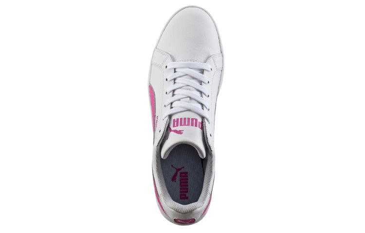 (WMNS) PUMA Smash Casual Sneakers White/Pink 360780-04