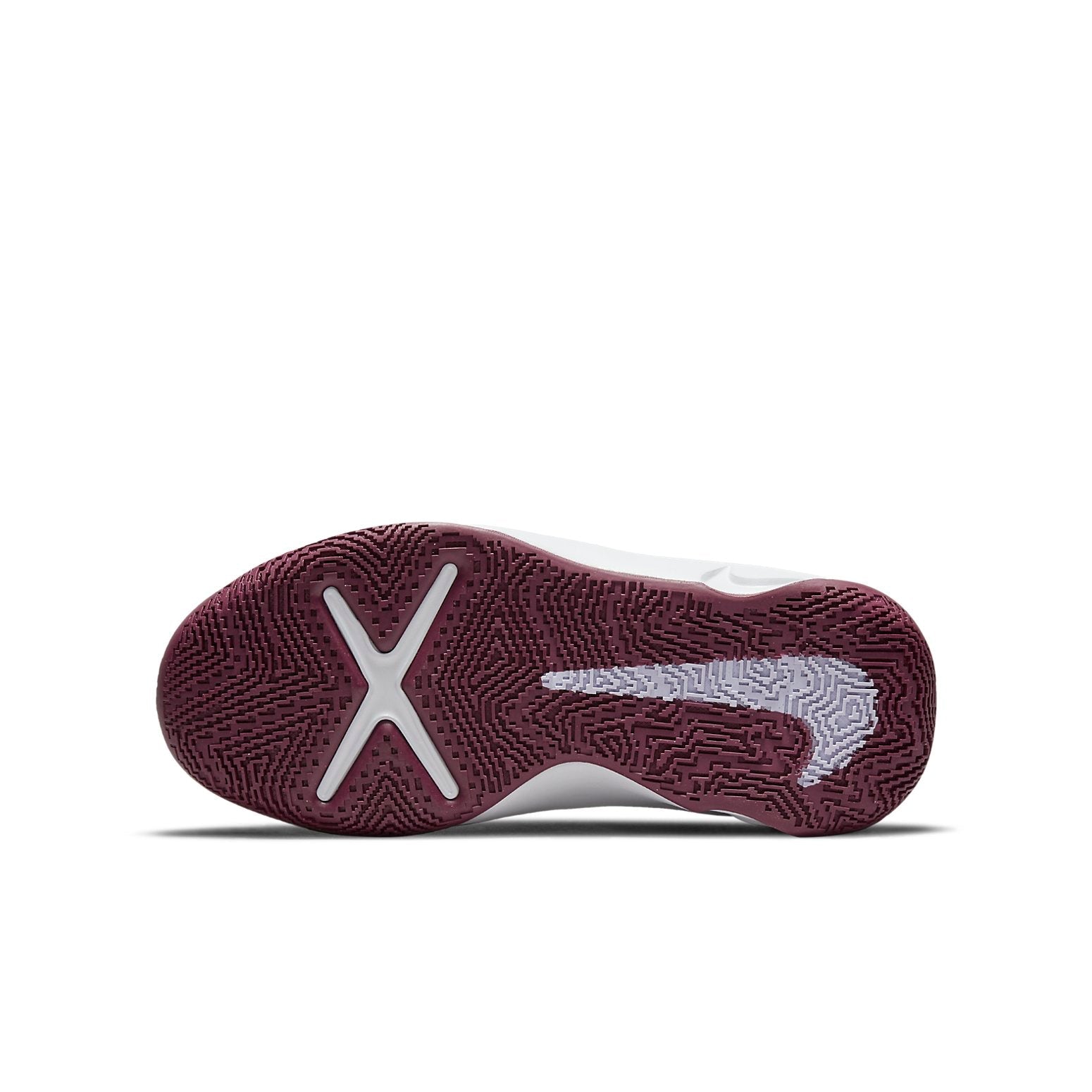 (GS) Nike Team Hustle D10 'Smoke Grey Dark Beetroot' CW6735-007