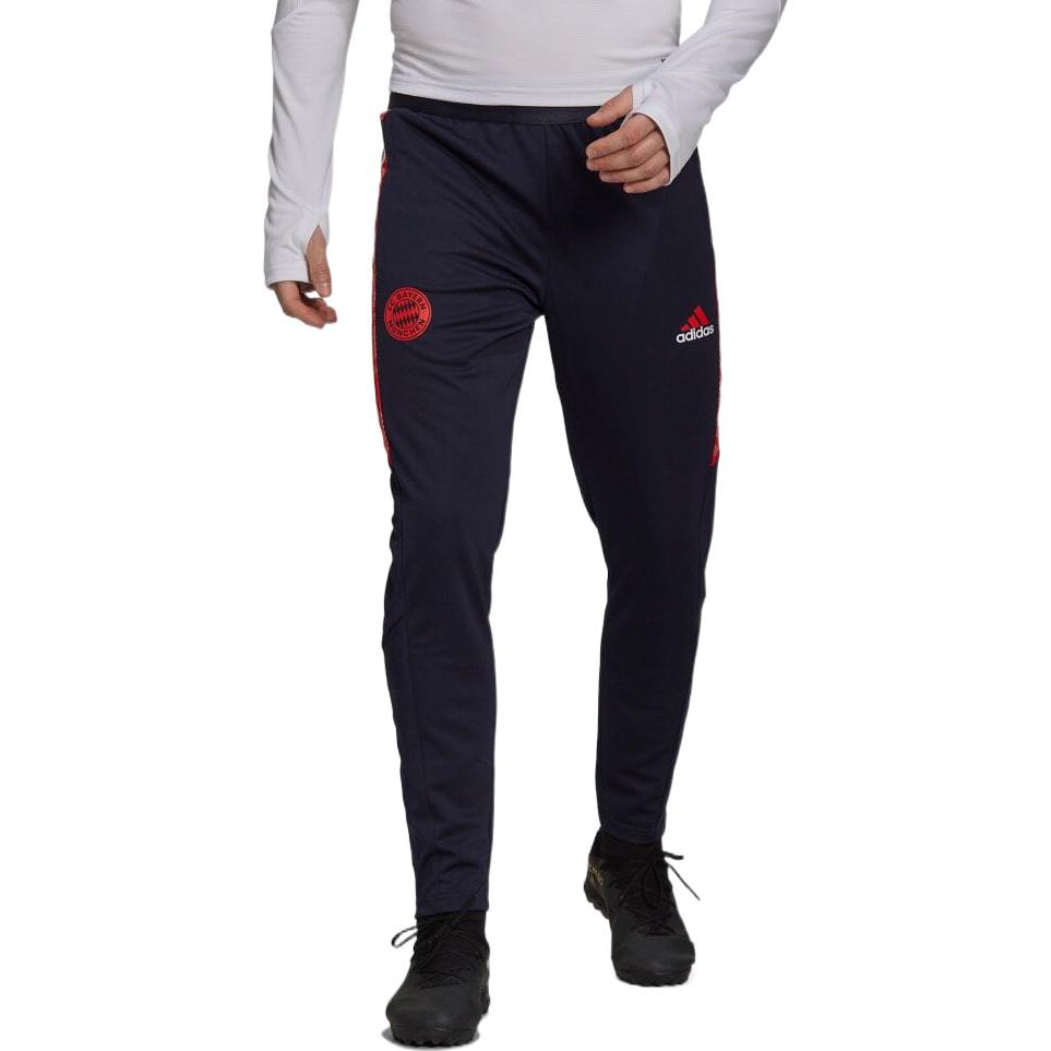 Men's adidas Casual Side Stripe Badge Printing Sports Pants/Trousers/Joggers Black GS6929