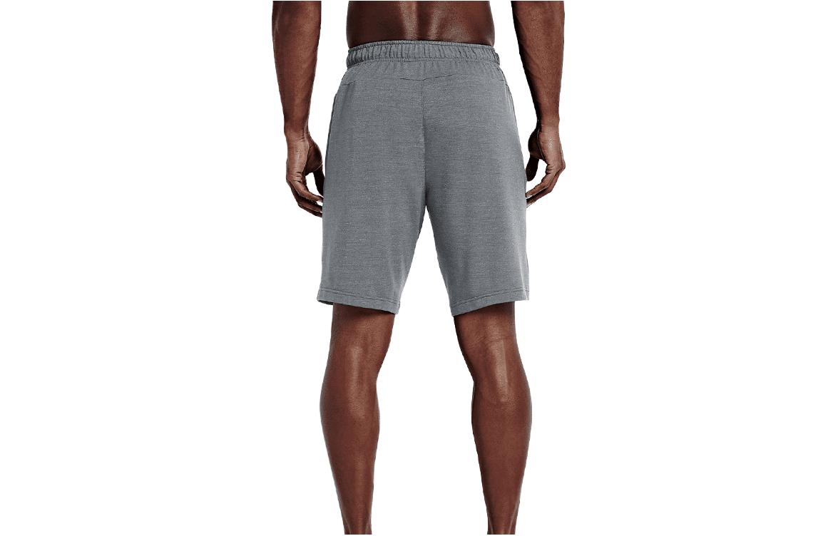 Nike Dry Fit Fleece Training Shorts 'Cool Grey Black' 817418-065
