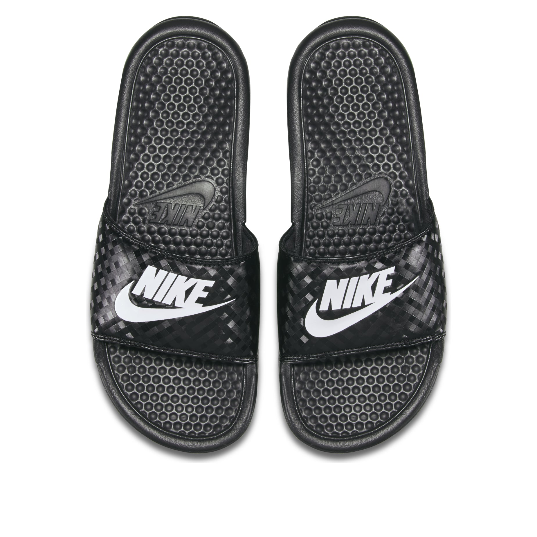 (WMNS) Nike JDI Benassi Slides 'Black Diamond Pattern' 343881-011