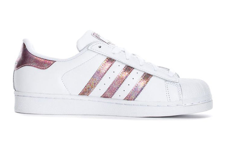 (GS) adidas Superstar 'White Clear Orange Lenticular' DB2960