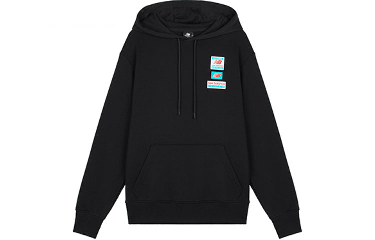 New Balance Men's New Balance Athleisure Casual Sports Contrasting Colors Printing Logo Woven Label Black AMT11514-BK