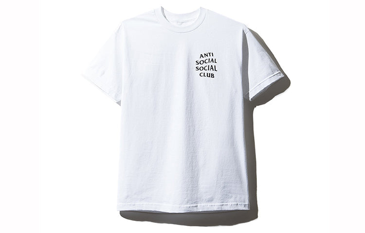 ANTI SOCIAL SOCIAL CLUB Sakura Logo Printing Unisex White ASST292
