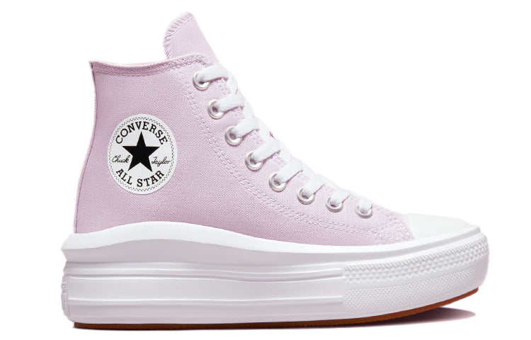(WMNS) Converse Chuck Taylor All Star Move Platform High 'Seasonal Color Pale Amethyst' 572722C