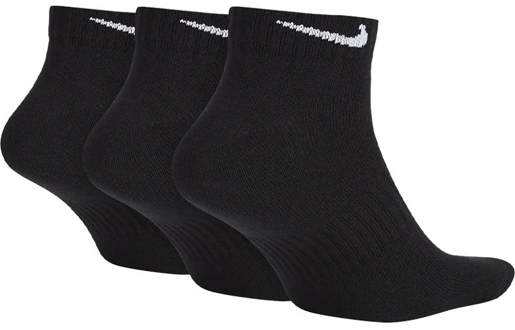 Nike Everyday Lightweight Training Sports Socks 3 Pairs Black SX7803-010