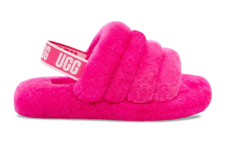 (PS) UGG Fluff Yeah Slide 'Rock Rose' 1098494K-RCR