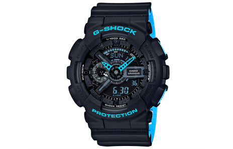 CASIO G-Shock Analog-Digital 'Black Blue' GA-110LN
