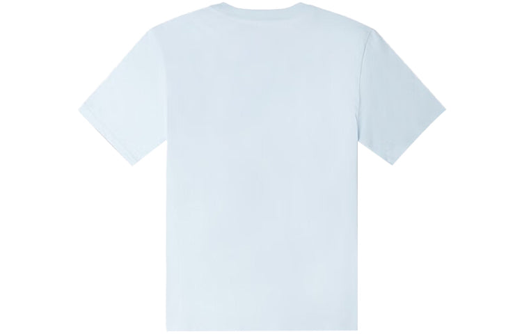 Converse Go-To Embroidered Star Chevron Standard-Fit T-Shirt Asia Sizing 'Light Blue' 10023876-A17