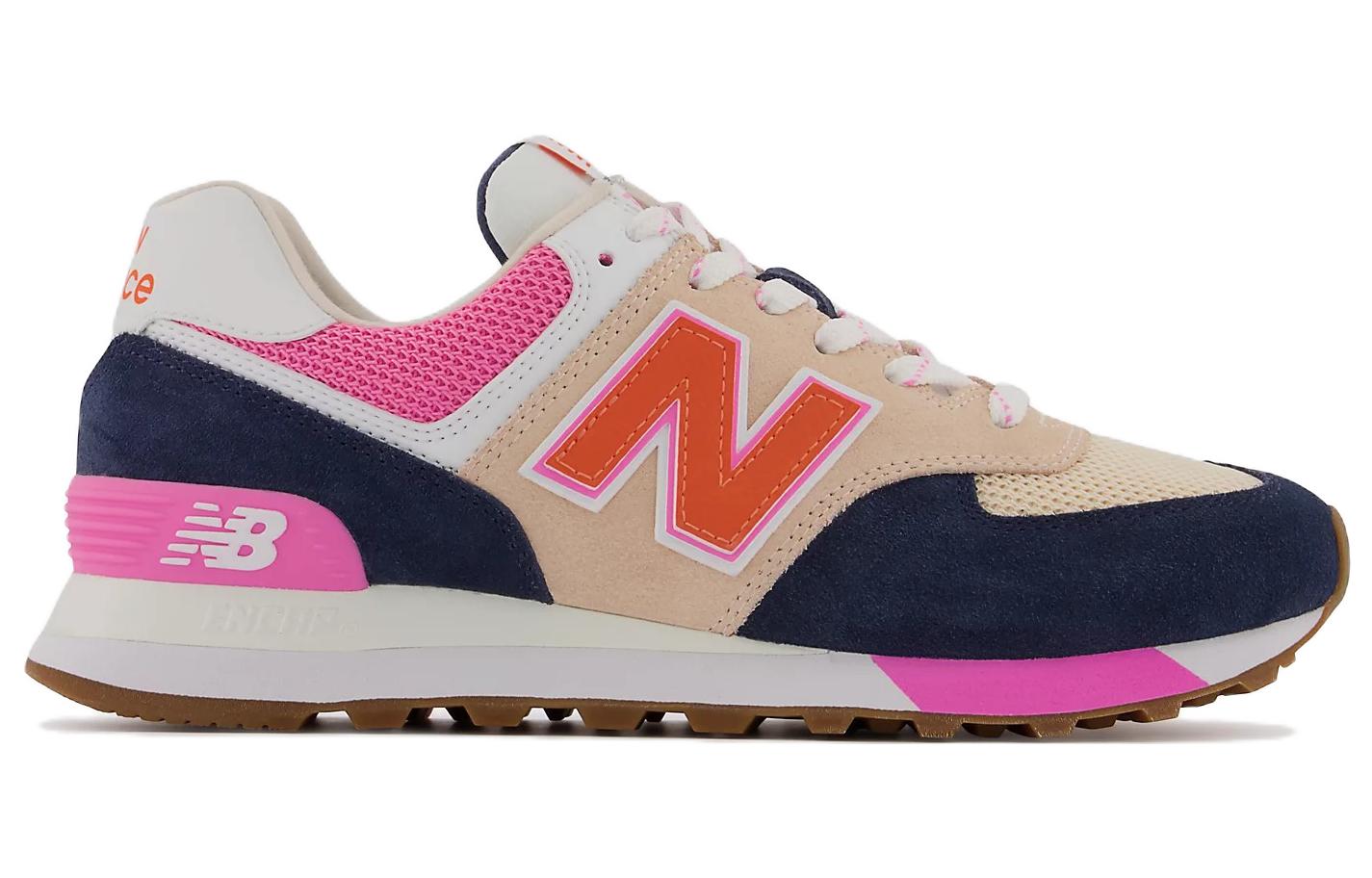 (WMNS) New Balance 574 v2 'Cream Orange Pink' WL574PH2