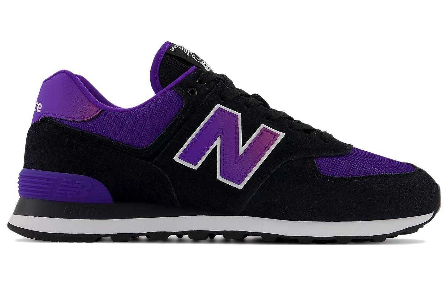 New Balance 574 Retro 'Black Purple' ML574JSS