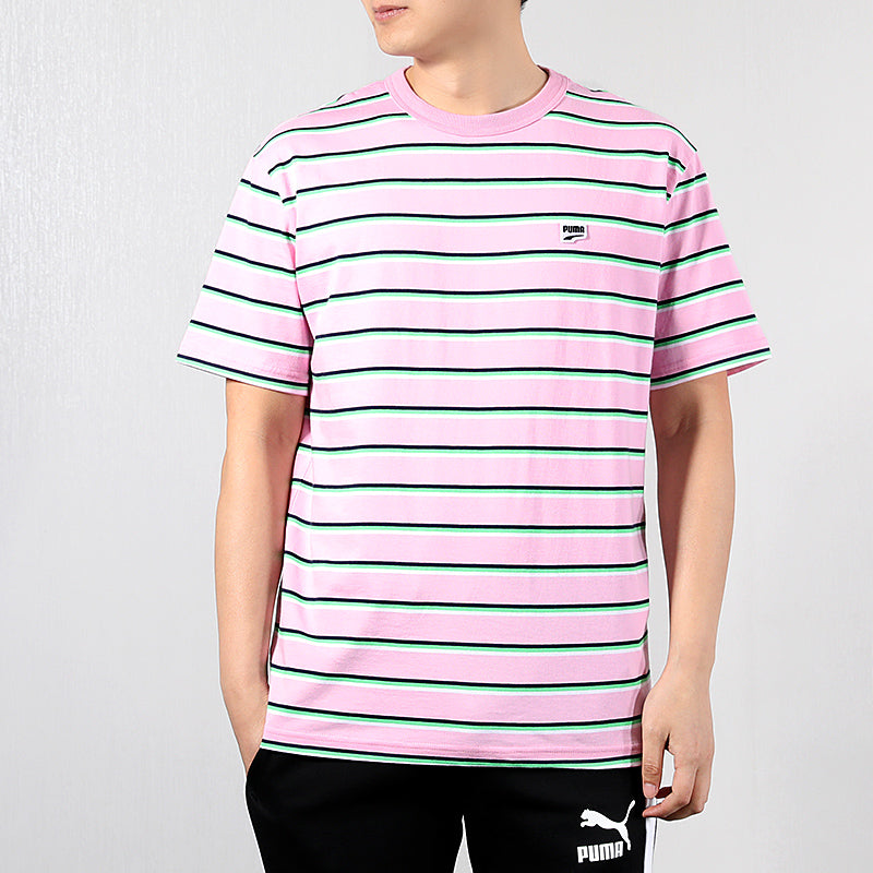 PUMA Downtown Short Sleeve Tee 'Pink' 579230-21