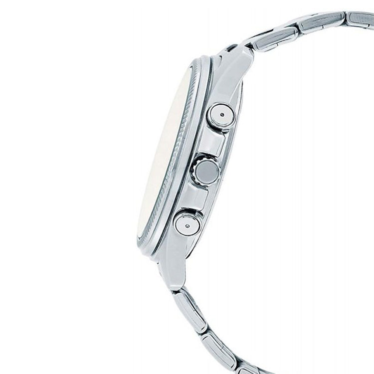 CASIO Steel Belt Waterproof Business Style Men Quartz Mens White Analog MTP-1375D-7A2VDF
