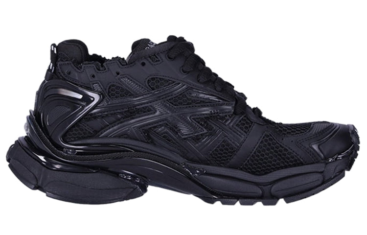 Balenciaga Runner Sneakers 'Matte Black Mesh and Nylon' 677403W3RBT1000